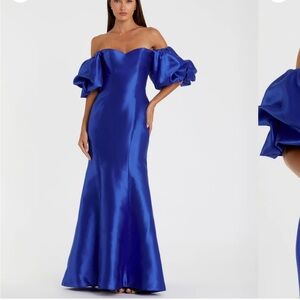 Mac Duggal Royal Blue Gown